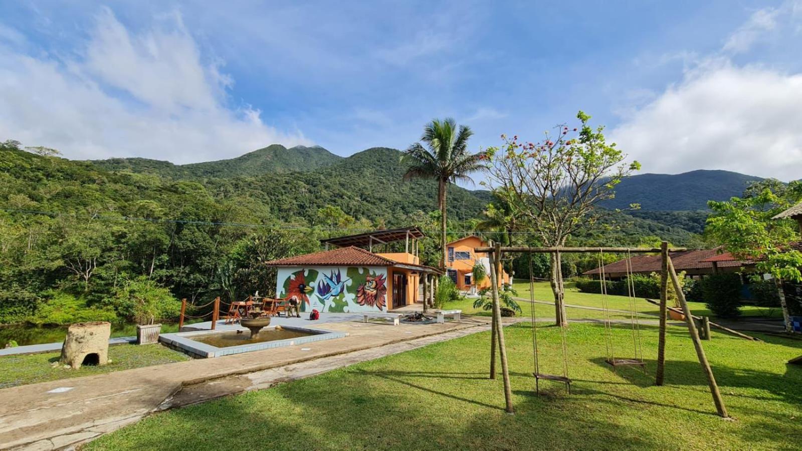 Lagamar Eco Hotel Cananeia Bagian luar foto